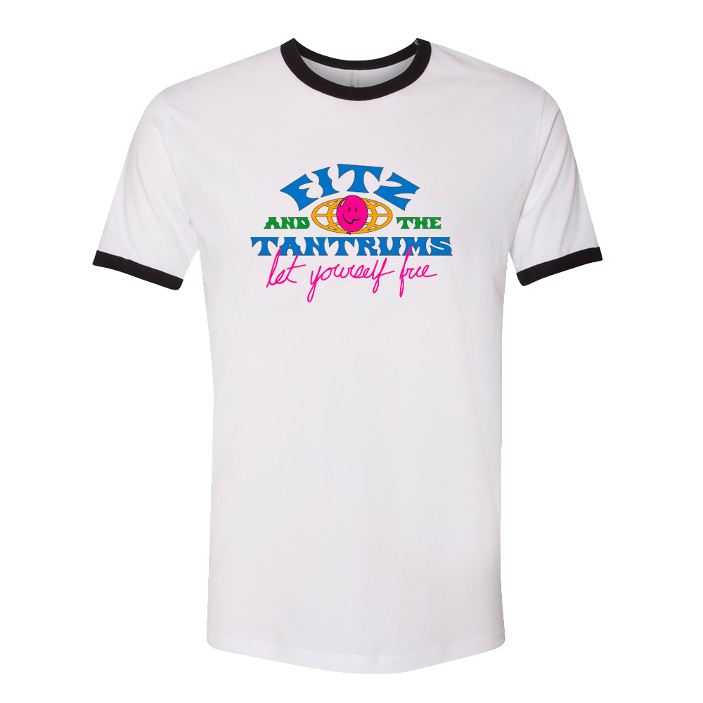 Fitz and the Tantrums White Ringer Tee