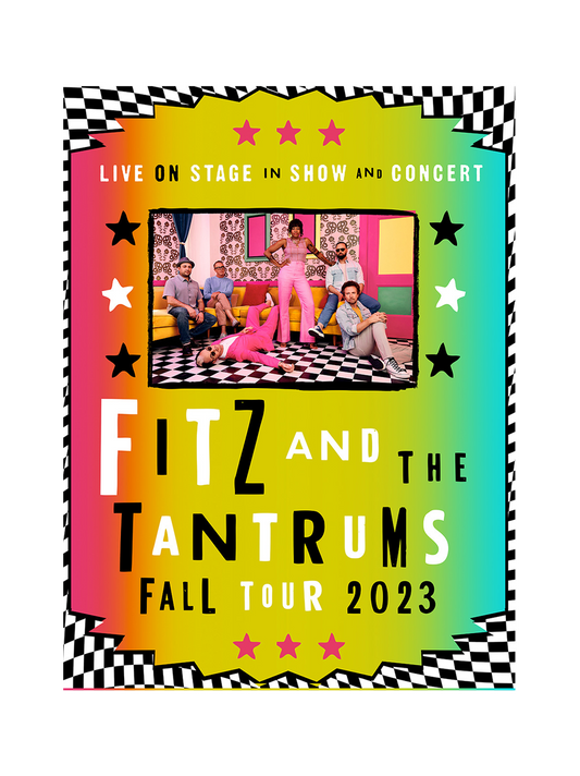 Fitz and The Tantrums Fall Tour 2023 Poster