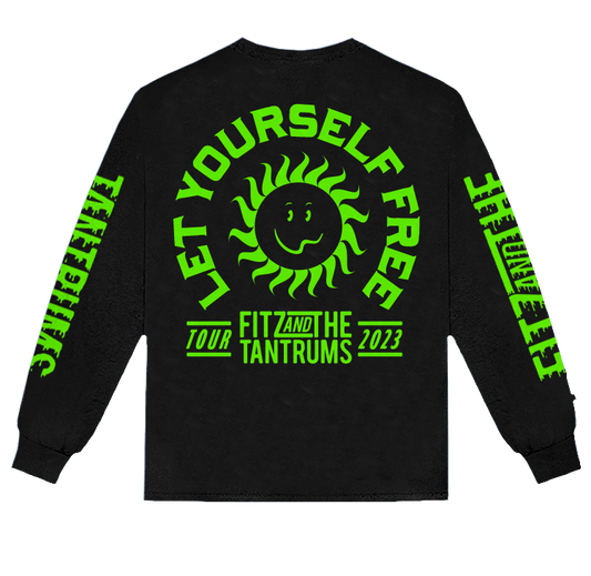 Let Yourself Free Long Sleeve Tour Tee