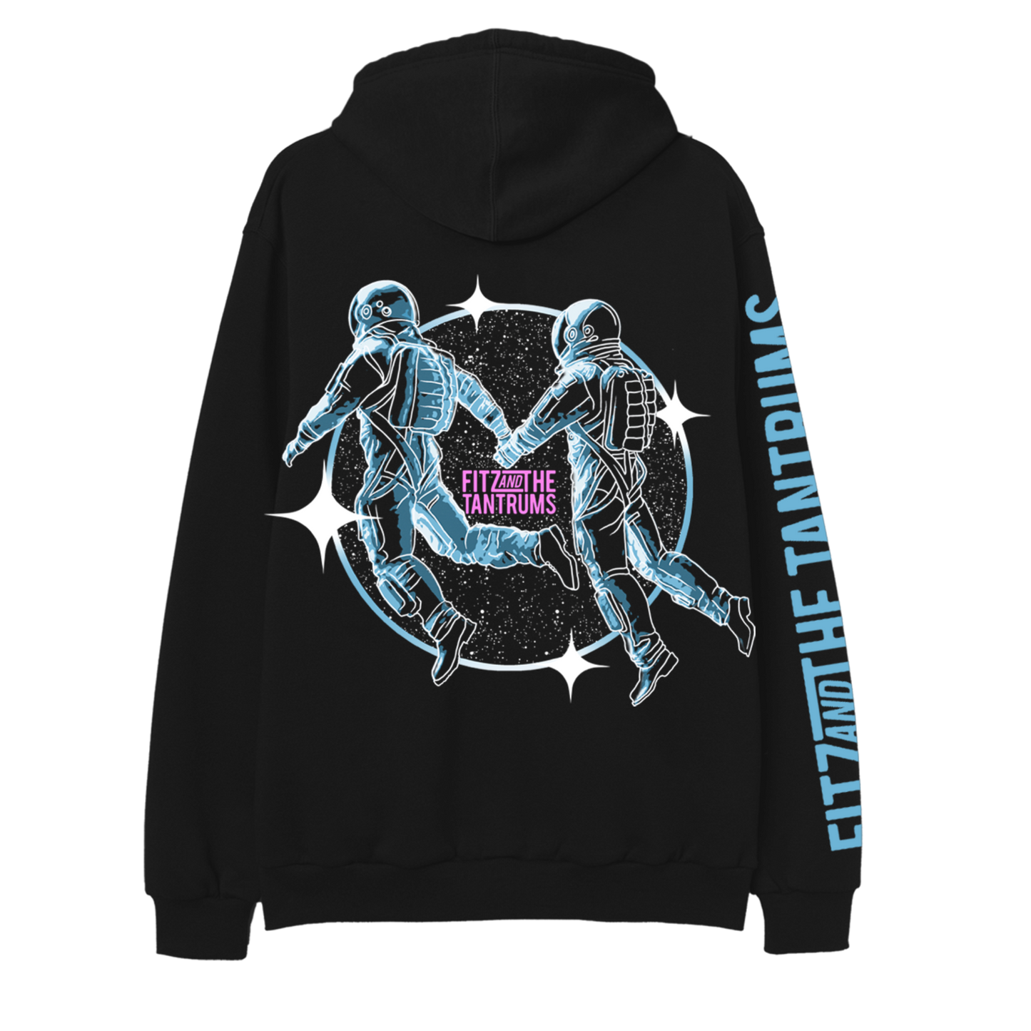 Man On The Moon Tour Astronaut Hoodie (Black)