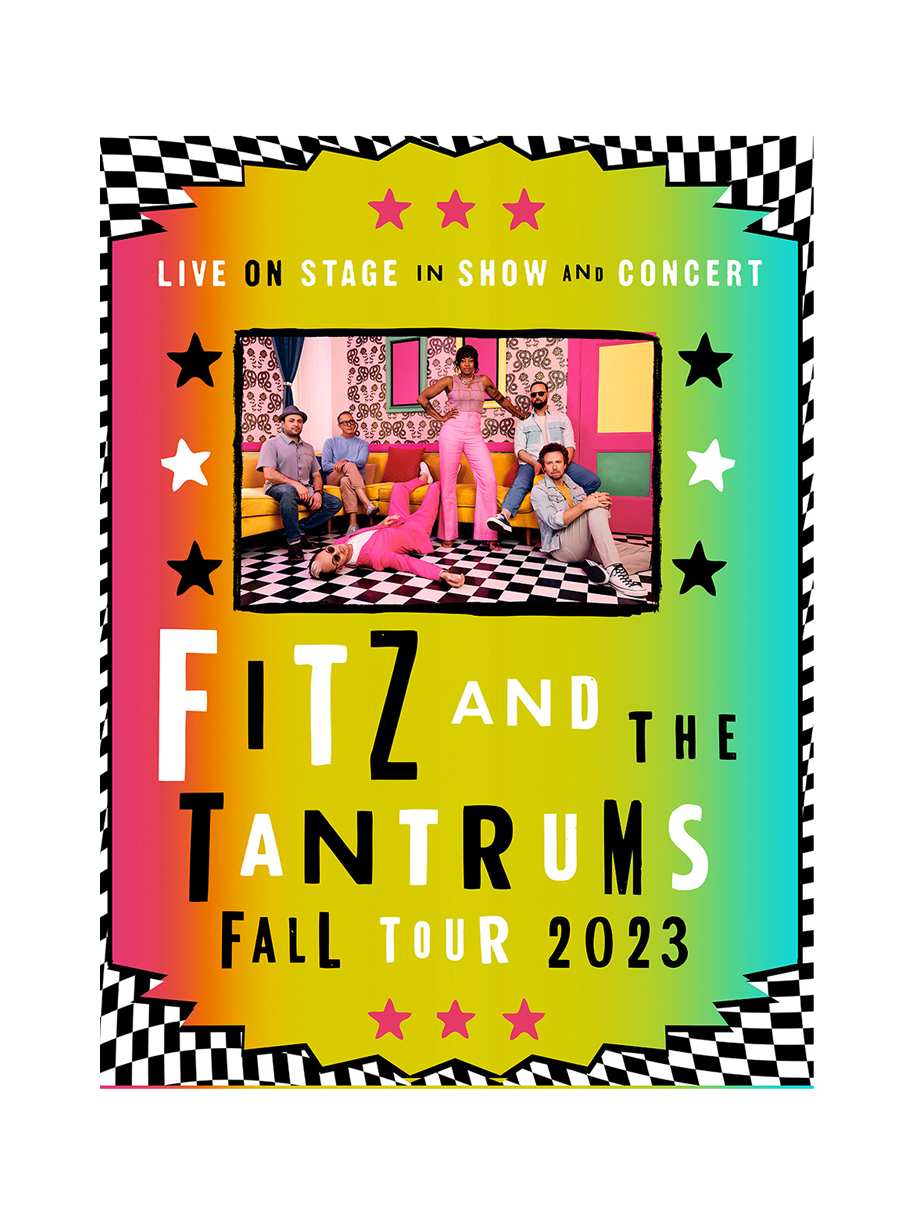 Fitz and The Tantrums Fall Tour 2023 Poster