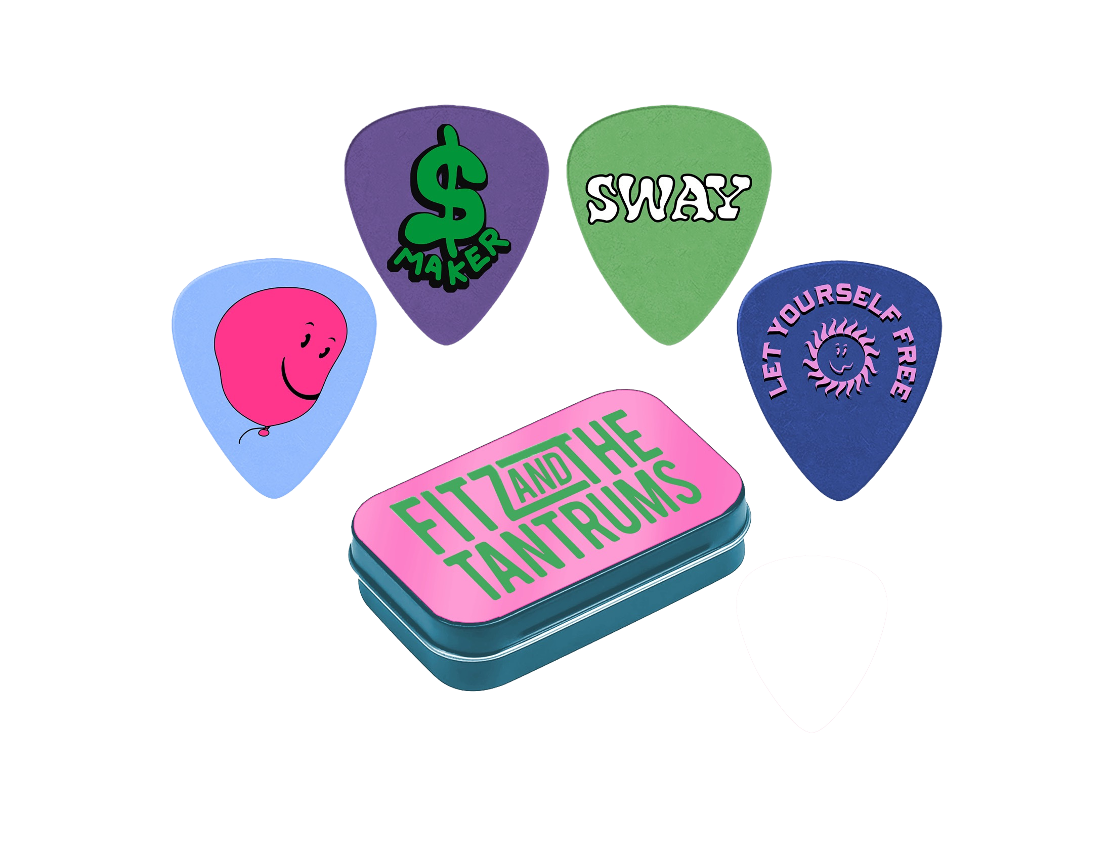 Let Yourself Free Pick Set – Fitz & The Tantrums