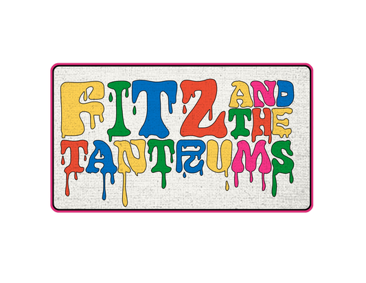 Fitz and The Tantrums Embroidered Patch