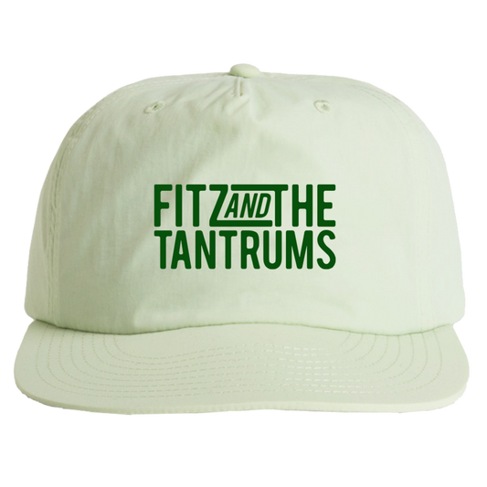 Logo Unstructured 5 Panel Hat (Neon Lime)