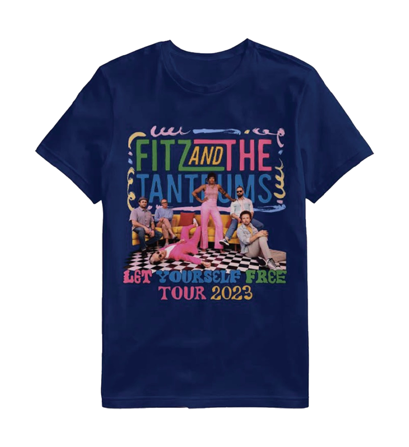 Fitz and the Tantrums Band Photo Dateback Tee